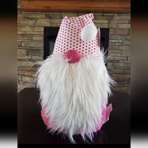 Adorable Valentines Gnome Pillow-NWT